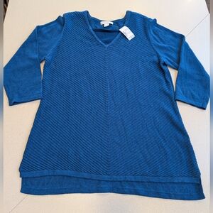 Coldwater Creek Blue Women's Sweater